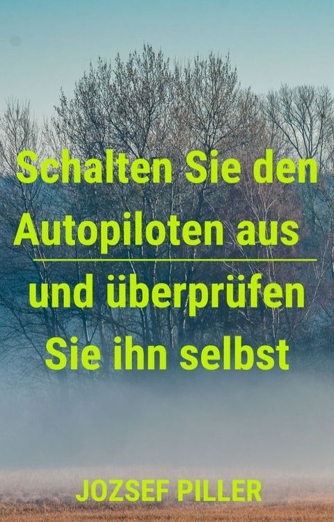 Schalten Sie den Autopiloten aus und überprüfen Sie ihn selbst(Kobo/電子書)