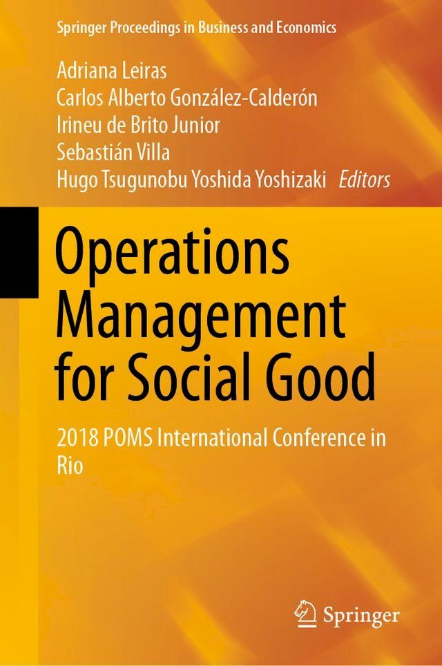  Operations Management for Social Good(Kobo/電子書)