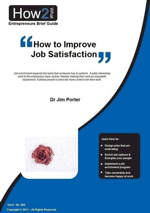 How to Improve Job Satisfaction(Kobo/電子書)