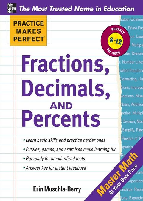 Practice Makes Perfect Fractions, Decimals, and Percents(Kobo/電子書)