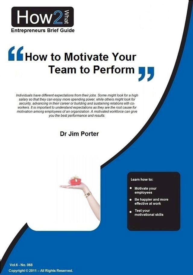  How to Motivate Your Team to Perform Better(Kobo/電子書)