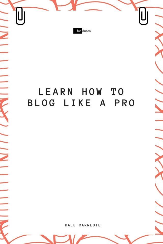  Learn How to Blog Like a Pro(Kobo/電子書)