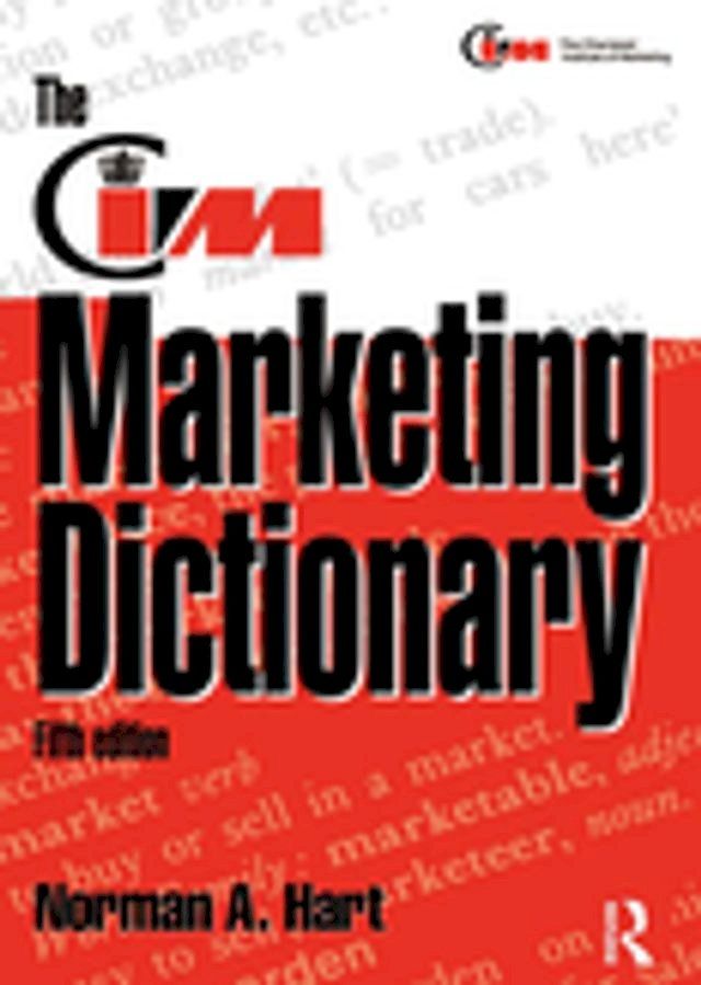  The CIM Marketing Dictionary(Kobo/電子書)