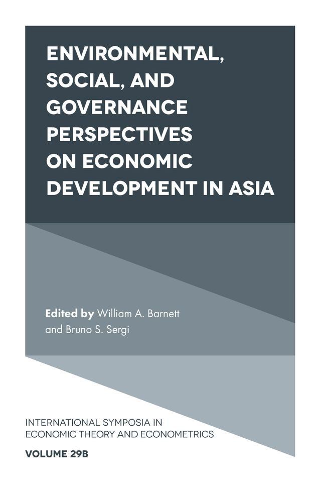  Environmental, Social, and Governance Perspectives on Economic Development in Asia(Kobo/電子書)