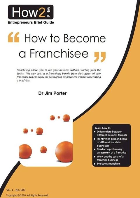 How to Become a Franchisee(Kobo/電子書)