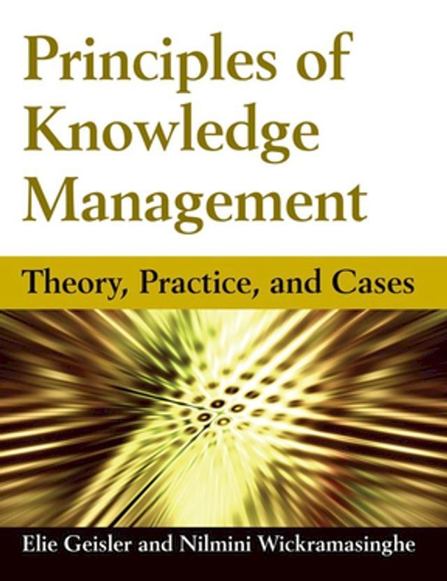  Principles of Knowledge Management(Kobo/電子書)