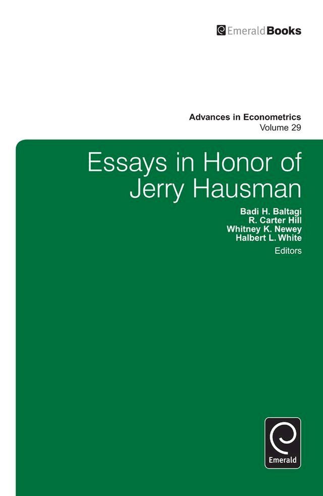  Essays in Honor of Jerry Hausman(Kobo/電子書)