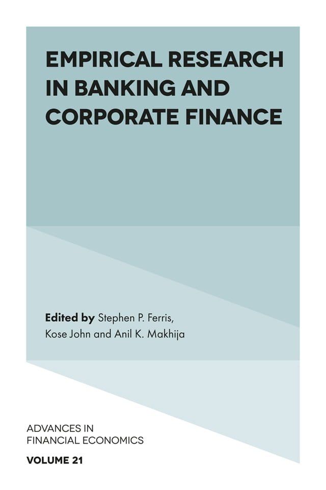  Empirical Research in Banking and Corporate Finance(Kobo/電子書)