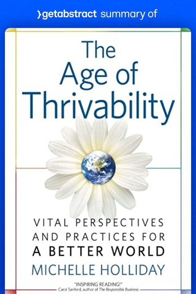  Summary of The Age of Thrivability by Michelle Holliday(Kobo/電子書)