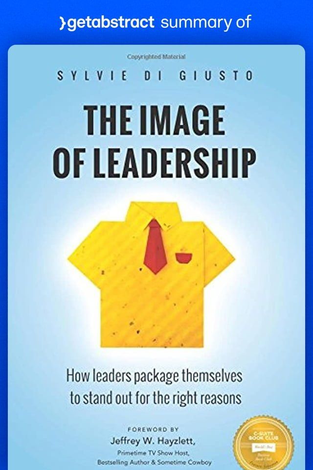  Summary of The Image of Leadership by Sylvie di Giusto(Kobo/電子書)