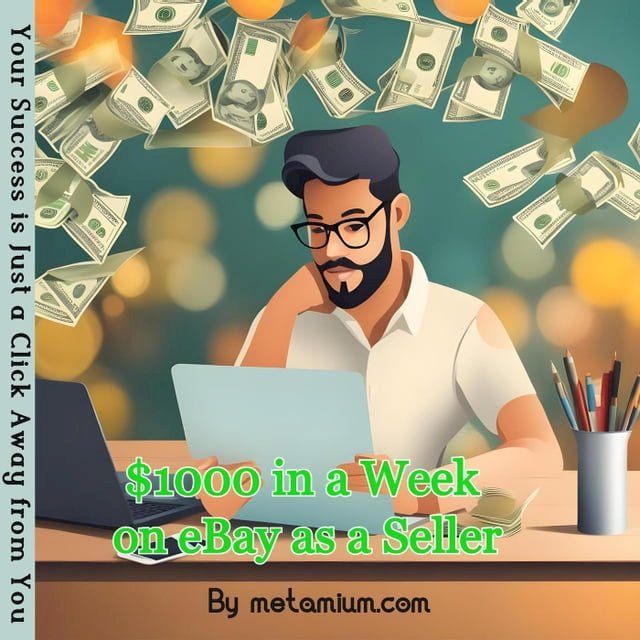  $1000 in a Week on eBay as a Seller(Kobo/電子書)