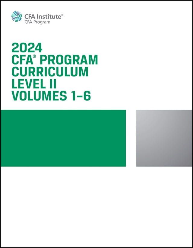 2024 CFA Program Curriculum Level II Box Set - PChome 24h購物