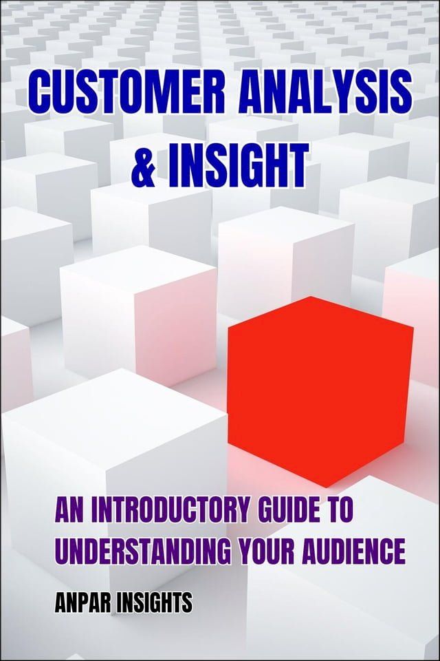  Customer Analysis & Insight: An Introductory Guide To Understanding Your Audience(Kobo/電子書)