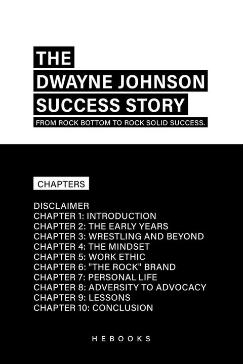 The Dwayne Johnson Success Story(Kobo/電子書)