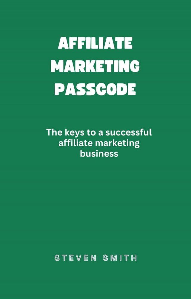  Affiliate Marketers Passcode(Kobo/電子書)