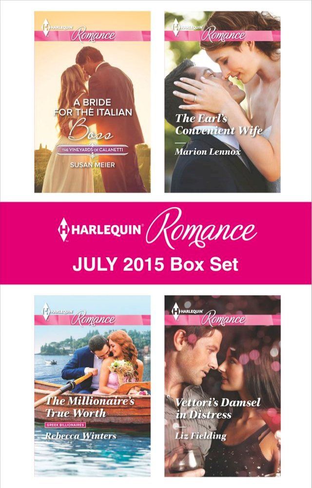  Harlequin Romance July 2015 Box Set(Kobo/電子書)