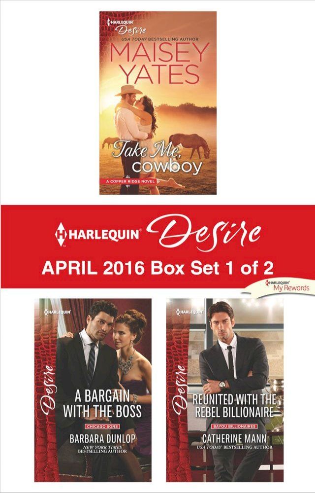  Harlequin Desire April 2016 - Box Set 1 of 2(Kobo/電子書)