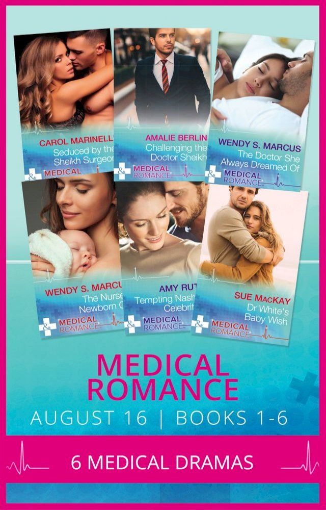  Medical Romance August 2016 Books 1-6(Kobo/電子書)