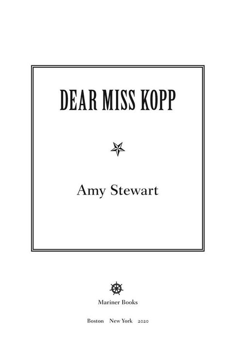 Dear Miss Kopp(Kobo/電子書)