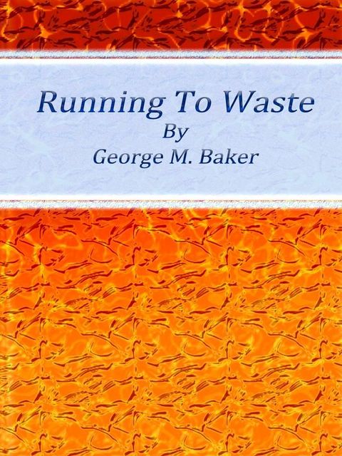 Running To Waste(Kobo/電子書)