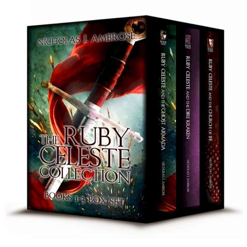 The Ruby Celeste Series - Box Set, books 1-3: Ghost Armada, Dire Kraken, and Church of Ife(Kobo/電子書)