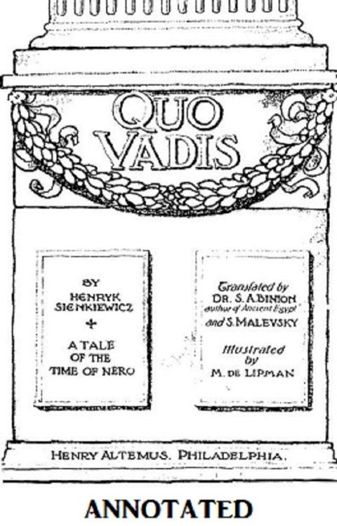 Quo Vadis: A Narrative of the Time of Nero (Annotated)(Kobo/電子書)