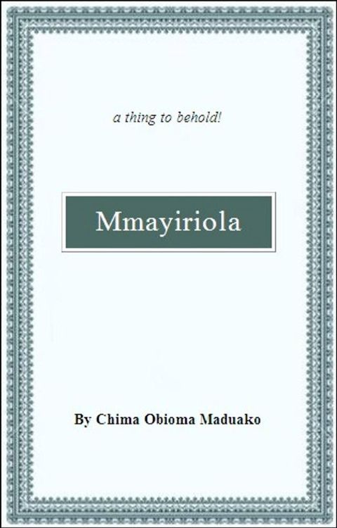 mmayiriola(Kobo/電子書)