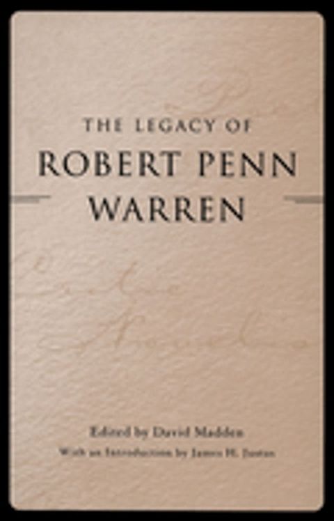 The Legacy of Robert Penn Warren(Kobo/電子書)