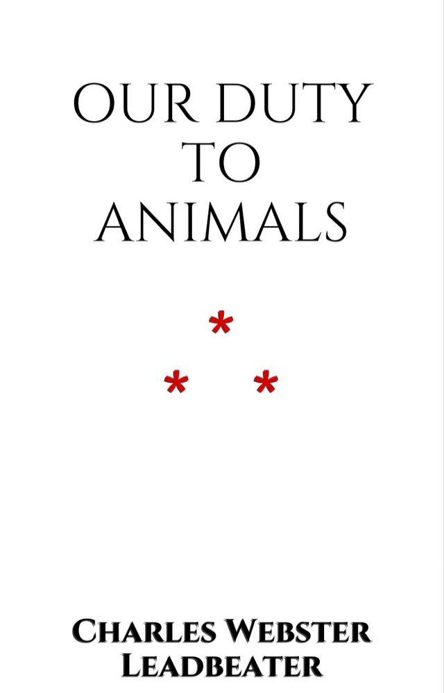  Our Duty to Animals(Kobo/電子書)