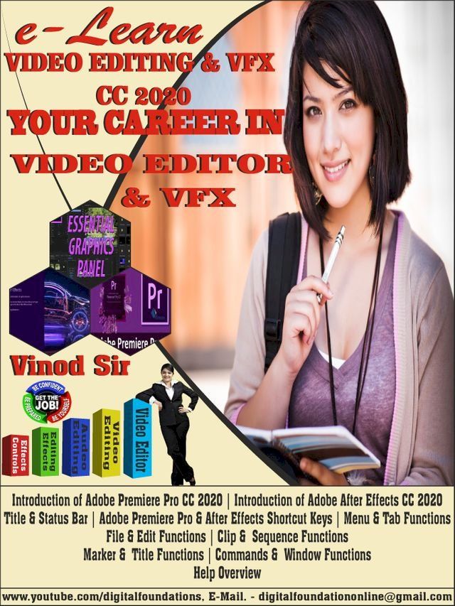  Video Editing & VFX CC-2020(Kobo/電子書)