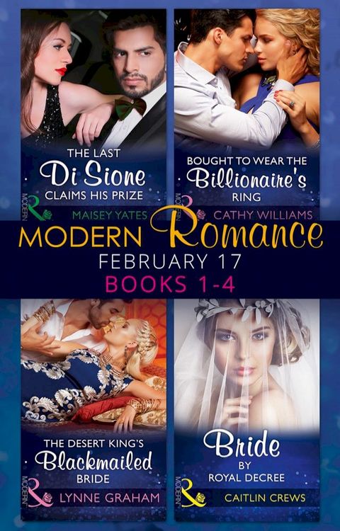 Modern Romance February Books 1-4(Kobo/電子書)