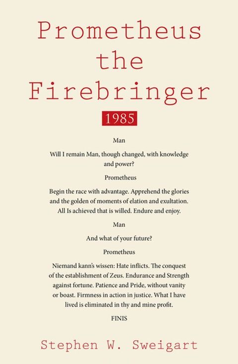 Prometheus the Firebringer(Kobo/電子書)