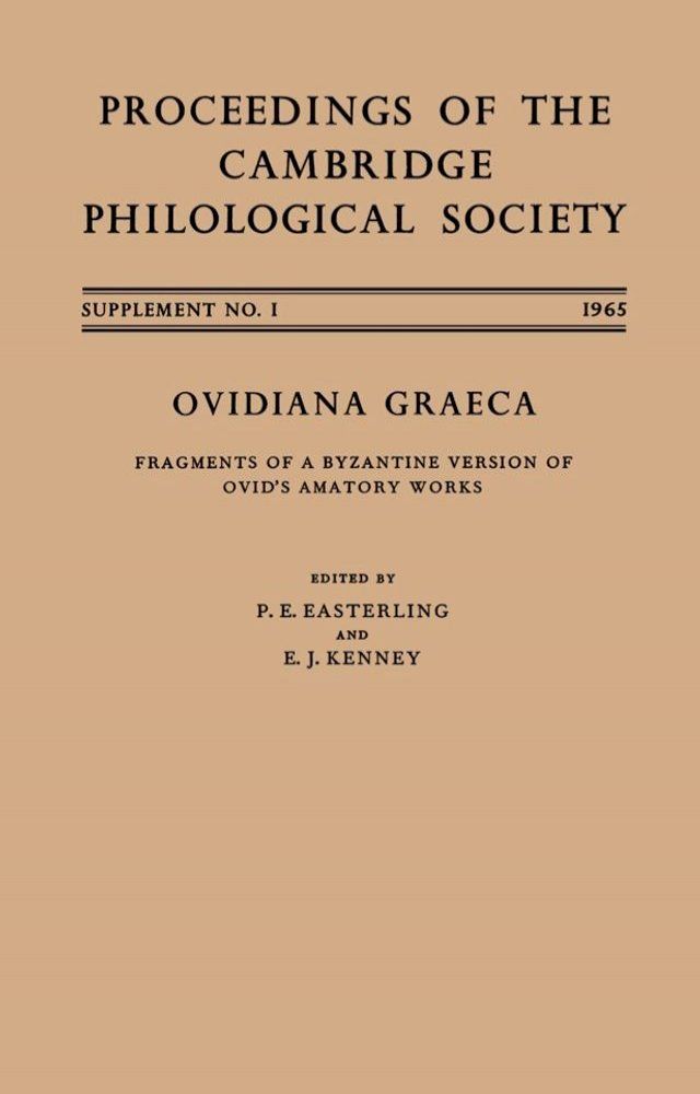  Ovidiana Graeca(Kobo/電子書)