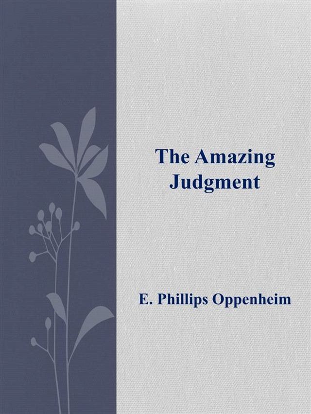  The Amazing Judgment(Kobo/電子書)