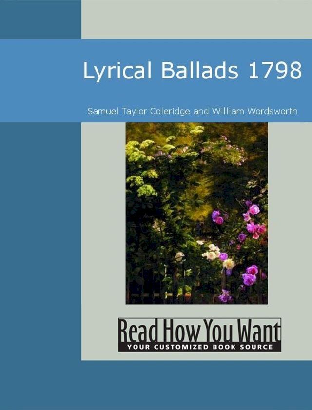  Lyrical Ballads 1798(Kobo/電子書)