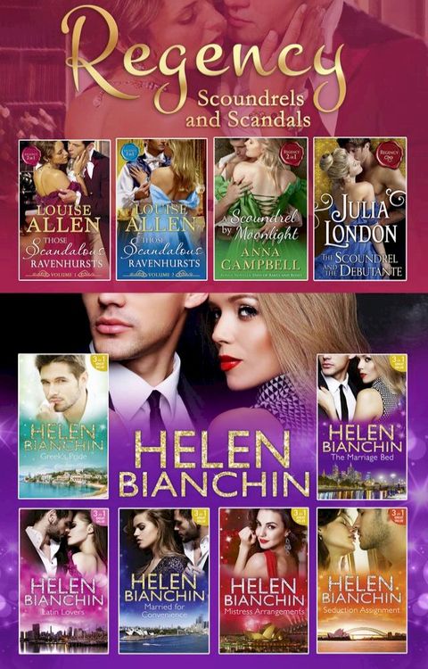 The Helen Bianchin And The Regency Scoundrels And Scandals Collections(Kobo/電子書)