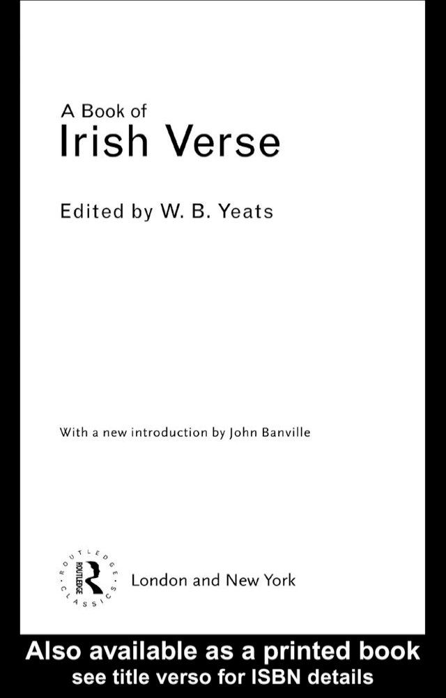  A Book of Irish Verse(Kobo/電子書)