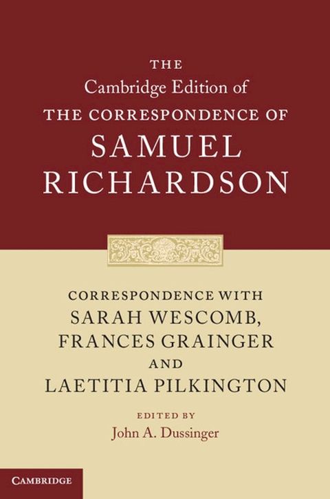 Correspondence with Sarah Wescomb, Frances Grainger and Laetitia Pilkington(Kobo/電子書)