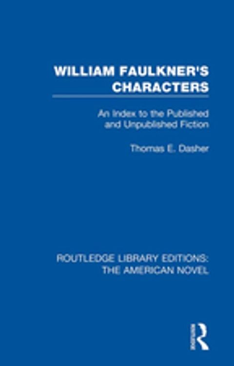 William Faulkner's Characters(Kobo/電子書)