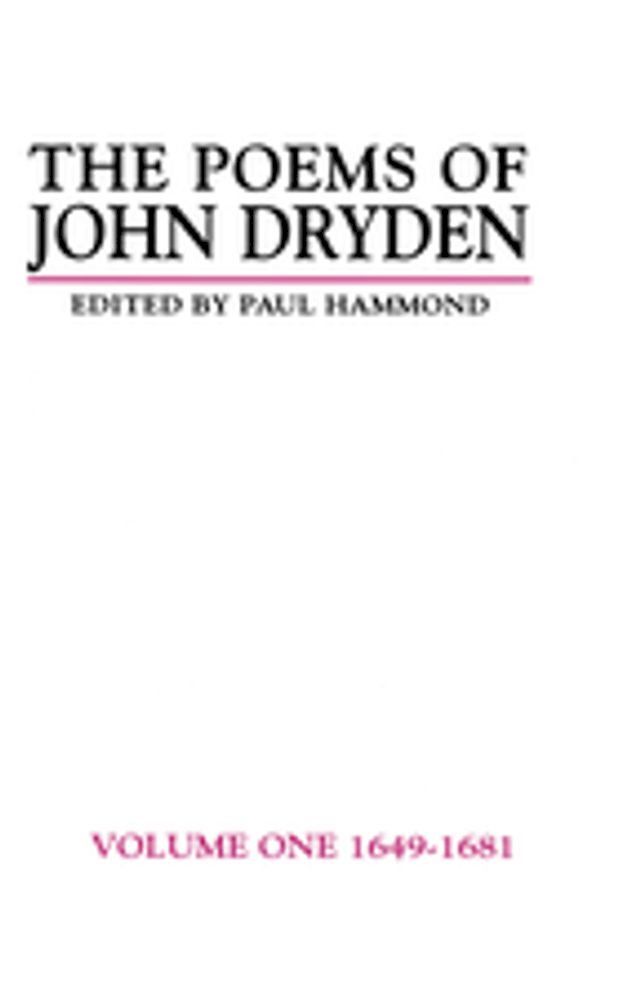  The Poems of John Dryden: Volume One(Kobo/電子書)