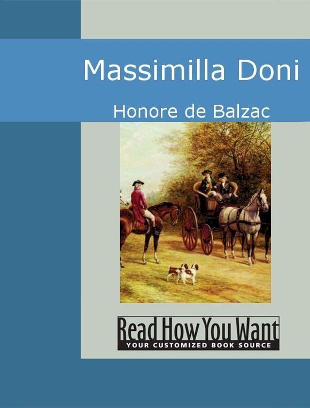  Massimilla Doni(Kobo/電子書)