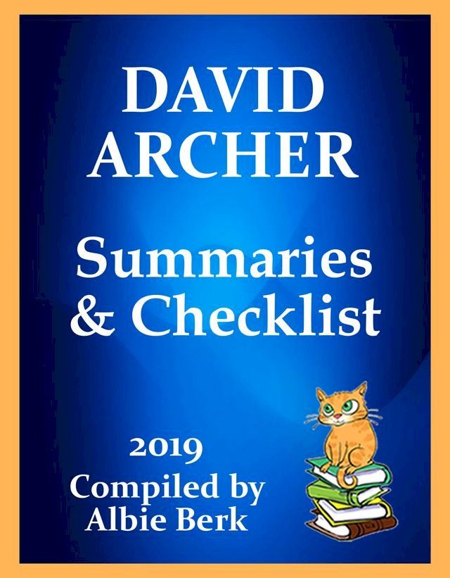  David Archer: Series Reading Order - with Summaries & Checklist - Updated 2019(Kobo/電子書)