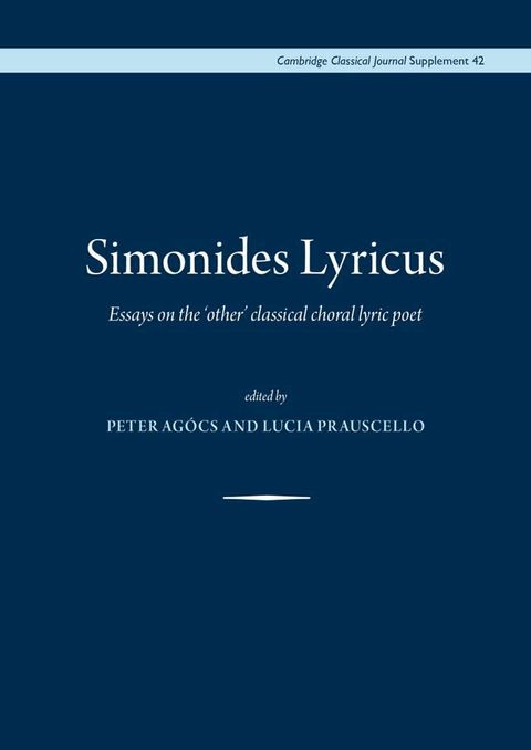 Simonides Lyricus(Kobo/電子書)