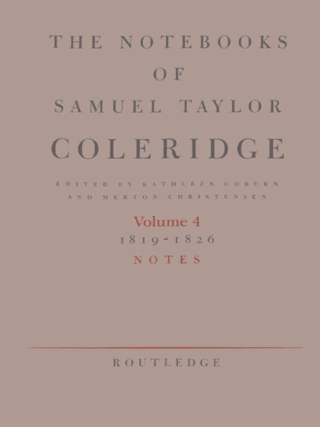  The Notebooks of Samuel Taylor Coleridge(Kobo/電子書)