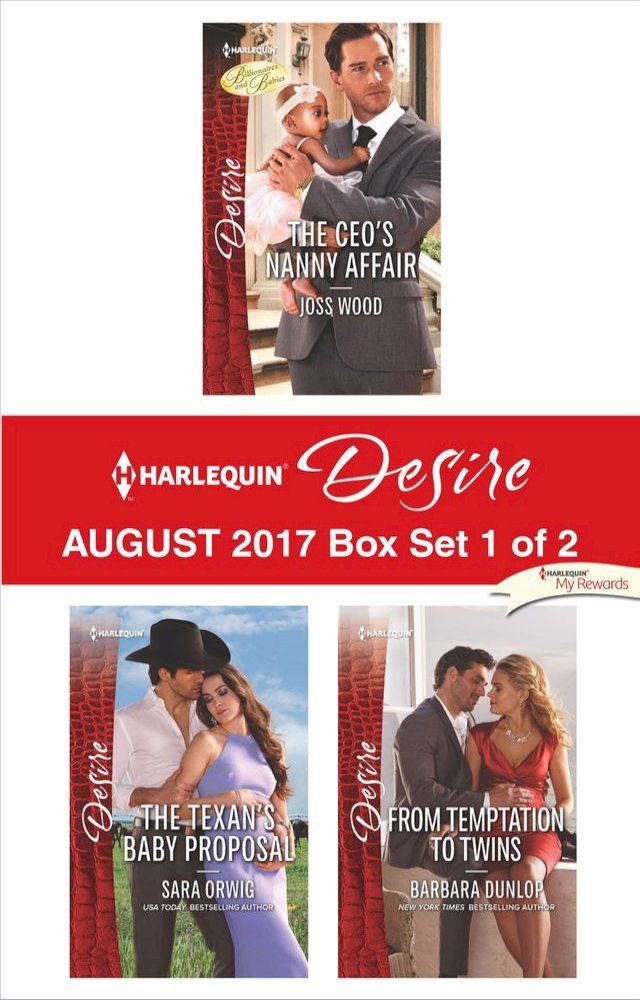  Harlequin Desire August 2017 - Box Set 1 of 2(Kobo/電子書)