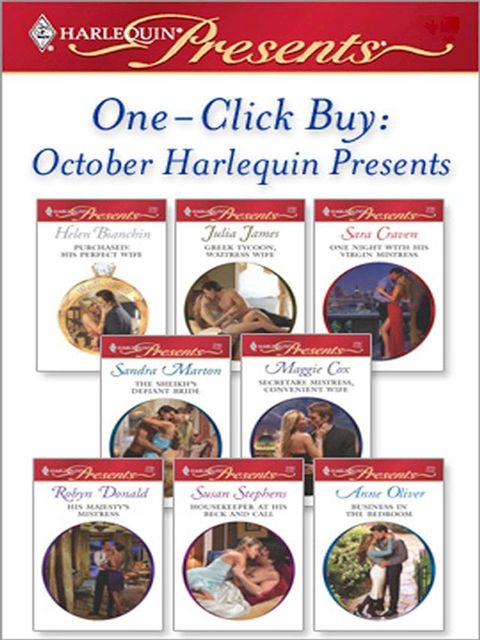 One-Click Buy: October Harlequin Presents(Kobo/電子書)