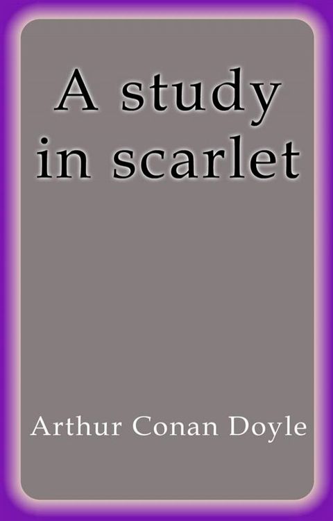 A study in scarlet(Kobo/電子書)