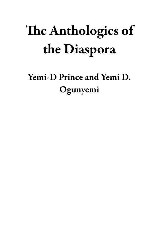  The Anthologies of the Diaspora(Kobo/電子書)