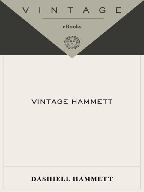 Vintage Hammett(Kobo/電子書)