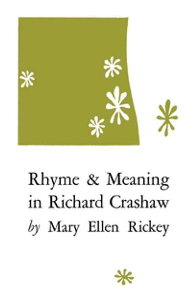  Rhyme and Meaning in Richard Crashaw(Kobo/電子書)